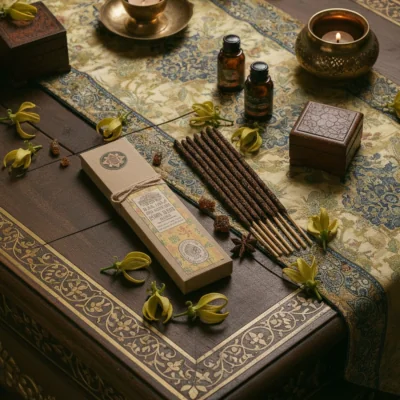 The Range Ylang Ylang Ritual Resin Incense Sticks Aromatic - Brown