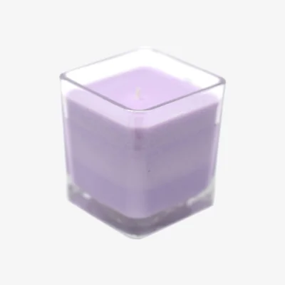 The Range White Label Soy Wax Jar Candle Lavender  Basil - Lavender