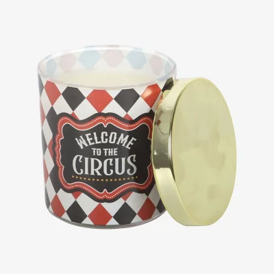 The Range Something Different Welcome To The Circus Vanilla Sugar Mystic Circle Scented Candle - Black/Orange/Blancwhite