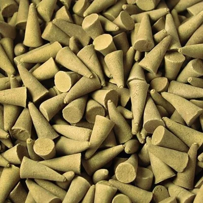 The Range Bulk Incense Cones Honeysuckle - Green