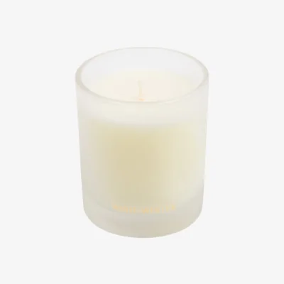 The Range White Winter Crackle Candle