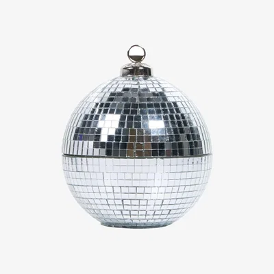 The Range Disco Ball Candle - Silver