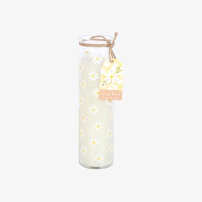 The Range White Daisy Tube Candle - Spring Scent
