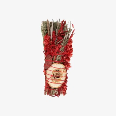 The Range Something Different Ritual Rosemary Red Jasper Smudge Stick Wand - Red/Brown