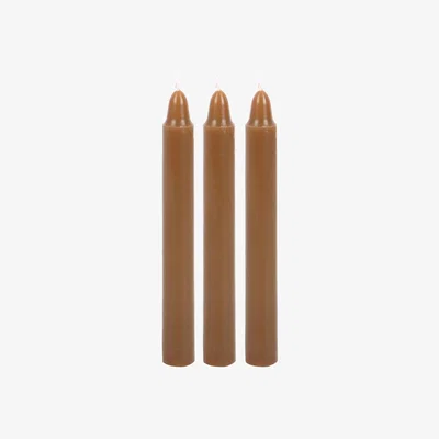 The Range Grounding Energy Spell Candle Set Pack Of 12 - Brown