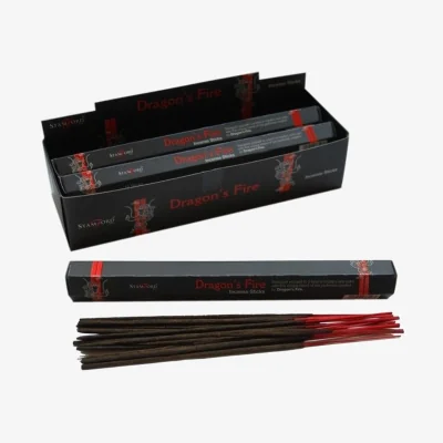 The Range Dragon's Fire Incense Sticks for Serenity - Black