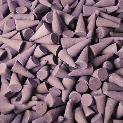 The Range Vibrant Lavender Incense Cones - 850 Pack - Brown