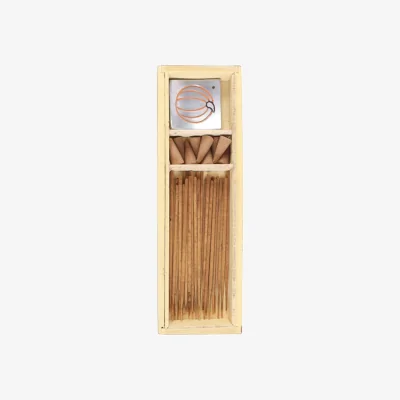 The Range Pumpkin Pie Incense Gift Set, Autumn Scented Aromatherapy - White