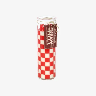 The Range Something Different Fresh Baked Pizza Scented Tube Candle - White/Red
