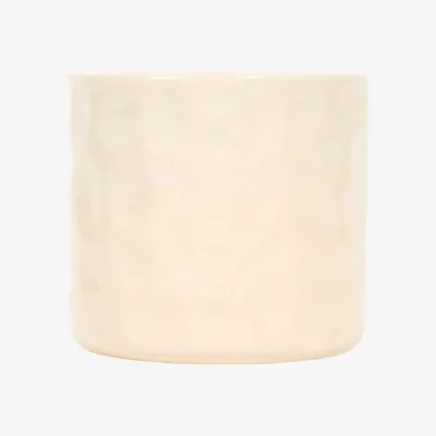 The Range Dimpled Crackle Wick Scented Jar Candle