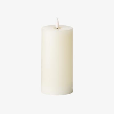 The Range Melt Effect 3X6 Led Wax Candle - Ivory