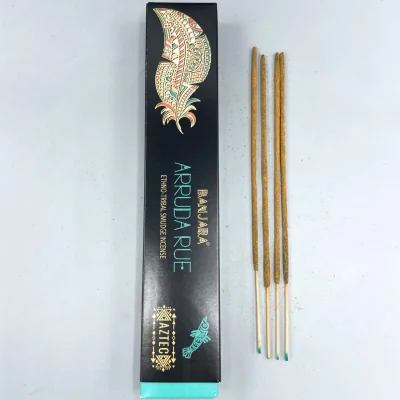 The Range Banjara White Arruda Rue Tribal Smudge Incense  - Brown