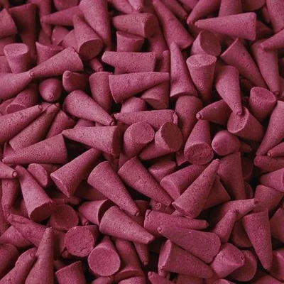 The Range Bulk Incense Cones Jasmine Maroon - Maroon