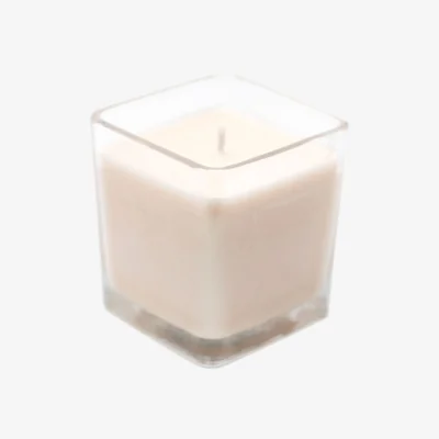 The Range White Label Soy Wax Jar Candle Peach Smoothie - Cream
