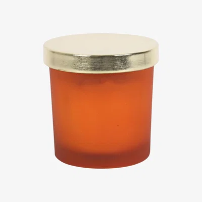 The Range Sacral Harmony Crystal Chip Candle - Orange