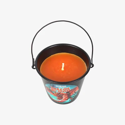 The Range Dragon Blood Candle Bucket Enchanting Gothic Fragrance - Black