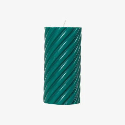 The Range Twisting Pillar Candle