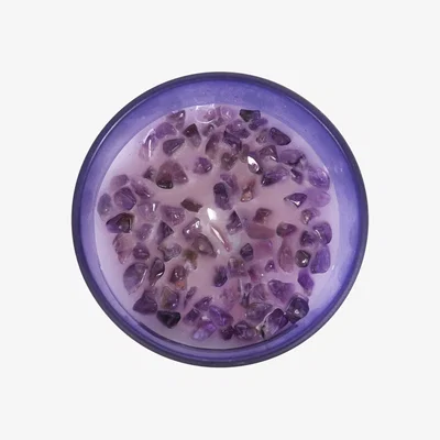 The Range Something Different Lavender Third Eye Chakra Scented Candle - Purple