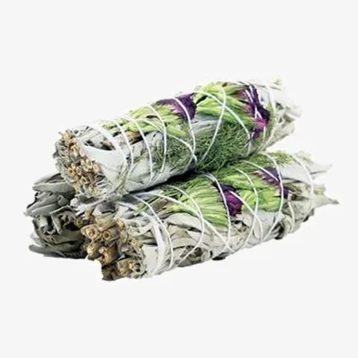 The Range Smudge Stick Serene Aura Sage 10cm - Green
