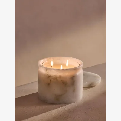 Soho Home Bergamot & Mandarin Candle, Alabaster, 660g