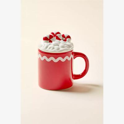 Urban Outfitters Hot Chocolate Scented Mug Candle - Peppermint Hot Chocolate ALL at Urban Outfitters