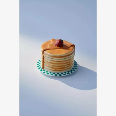 Urban Outfitters Pancake Stack Scented Candle - Salted Caramel/Whiskey 14.2cm x 10.7cm at Urban Outfitters