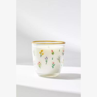 Urban Outfitters Nora Floral Candle - Assorted ALL at Urban Outfitters