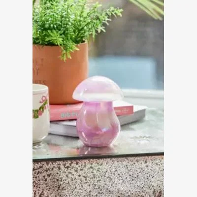 Urban Outfitters Pink Mini Mushroom Candle - Pink ALL at Urban Outfitters