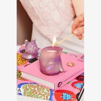 Urban Outfitters Cat Candle - Lilac ALL at Urban Outfitters