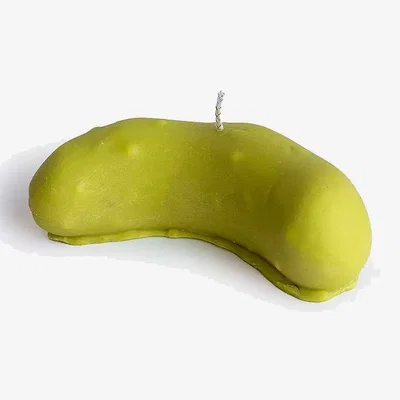 Urban Outfitters Nata Pickle Candle - Green ALL at Urban Outfitters