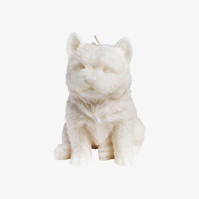 Wolf & Badger White West Highland Terrier Candle | One Size | Love Ally