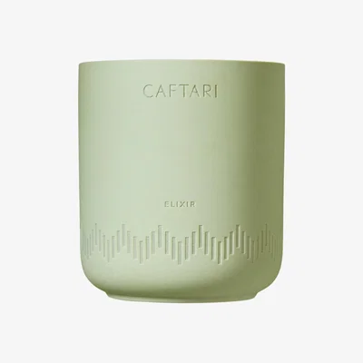 Wolf & Badger Brown Elixir - Green - Neuroscientist Backed Wellness Candle For Energy | Caftari