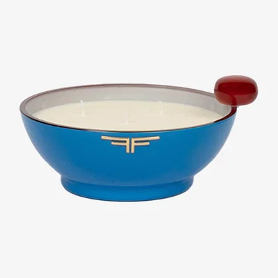 Wolf & Badger Blue Neptun Candle | One Size | Fiolas