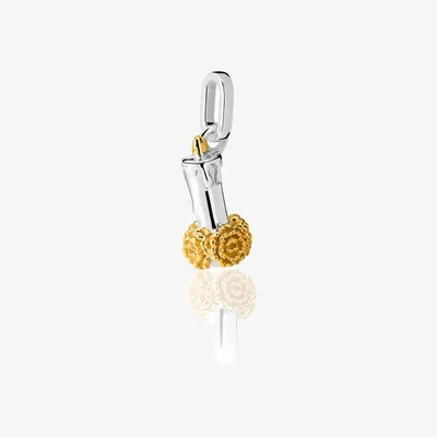 Wolf & Badger Women's Sterling Silver Candle Charm | Tane Mexico 1942