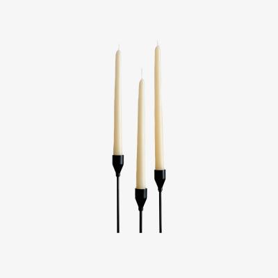 Wolf & Badger White Dinner Taper Candles | Studio Üm