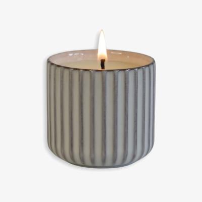 Wolf & Badger Neutrals / White Summer Candle: English Country Garden Candle | Theta Naturals Co.