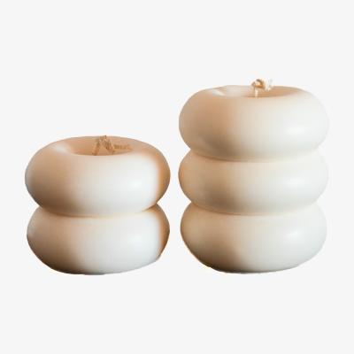 Wolf & Badger White Donut Candle Set | Studio Üm