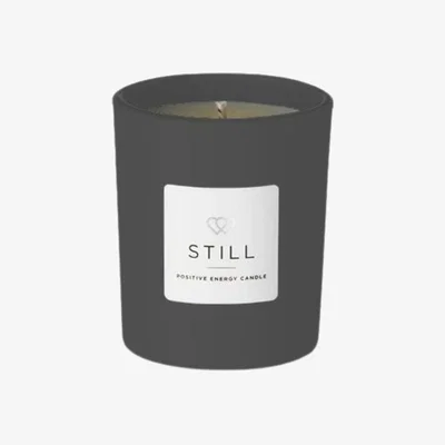 Wolf & Badger Positive Energy Mini Candle - Black | Small | The Universal Soul Company