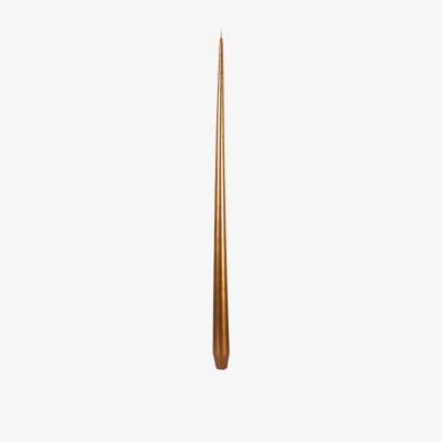 Wolf & Badger Aurora Tall Slender Taper Candles - Gold | Casabyjj