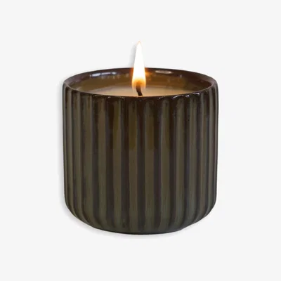 Wolf & Badger Neutrals / Green / Brown Summer Candle: Moroccan Spice Market Candle | Theta Naturals Co.