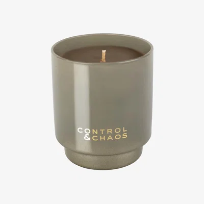 Wolf & Badger Neutrals Cotton + Musk Candle - Bed + Breeze | One Size | Control & Chaos