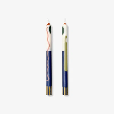 Wolf & Badger Terracotta - Dinner Taper Candle Pair | Pygmalion London