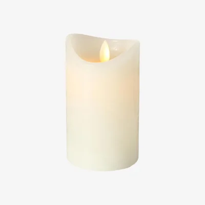 Westwing LED Candle Bino with Flickering Function, H 12 cm
