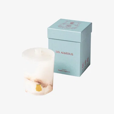 Amara Cire Trudon - Limited Edition Alabaster Ernesto Candle - 270g - White Vessel
