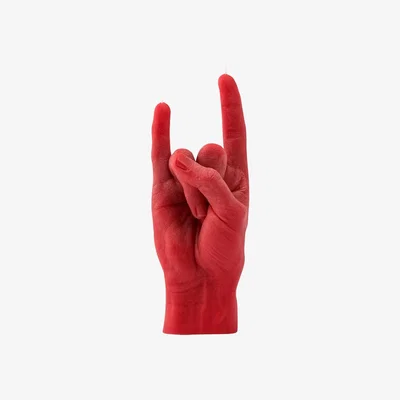 Amara CandleHand - 'You Rock' Candle - Red