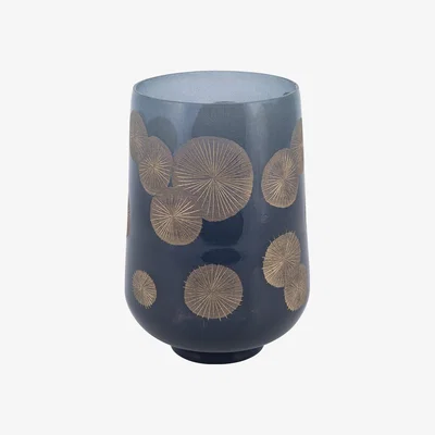 Amara Retreat - Etched Spot Hurricane - Blue