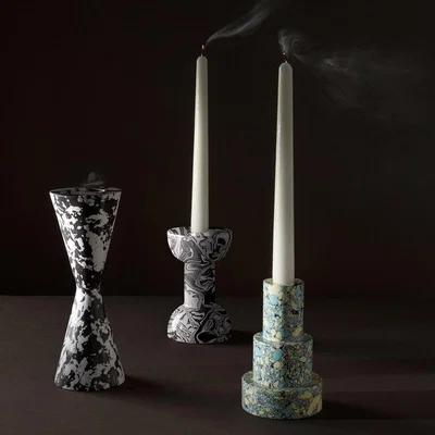 Amara Tom Dixon - Swirl Cone Candleholder