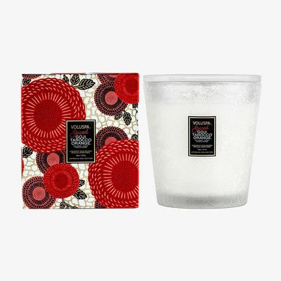 Amara Voluspa - 3 Wick Hearth Candle - Spiced Goji Tarocco Orange