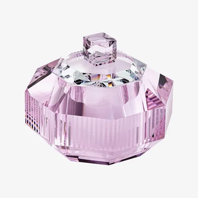 Amara Reflections Copenhagen - Clara Crystal Candle - Rose/Clear