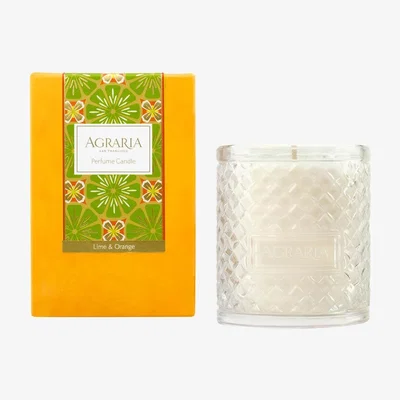 Amara Agraria - Woven Crystal Candle - 200g - Lime & Orange Blossom